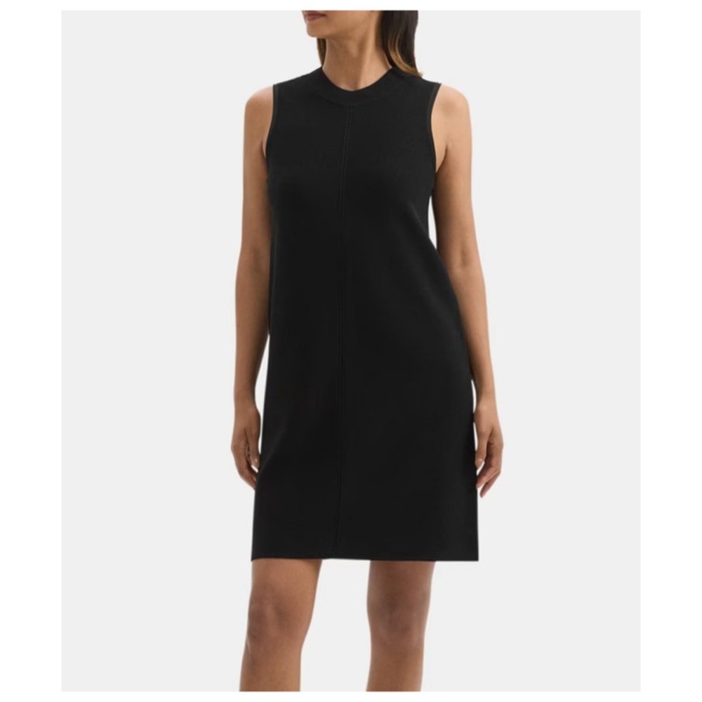 ELOQUII Dress Black Sleeveless Shift Dress In Black Size 20
